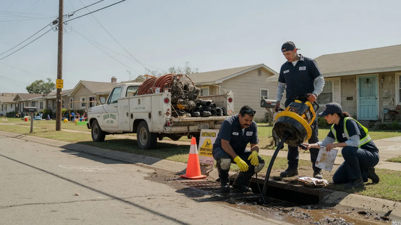 Drain Cleaning in Moundville, AL near me